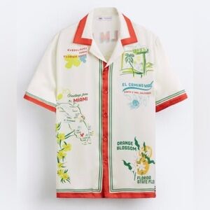 Zara shirt Size Small worn just once to try on